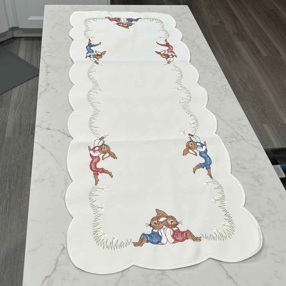 Bunny Table Runner